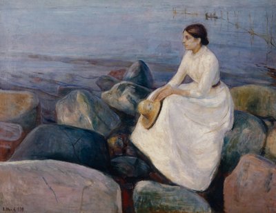 Yaz Gecesi by Edvard Munch