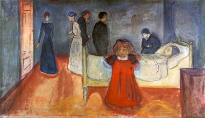 Ölü Anne ve Çocuk, 1897-1899 by Edvard Munch