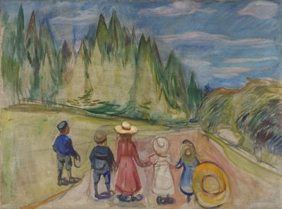 Masal Ormanı by Edvard Munch