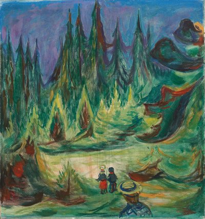 Masal Ormanı by Edvard Munch