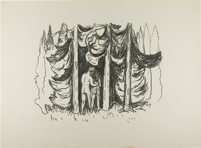 Orman by Edvard Munch