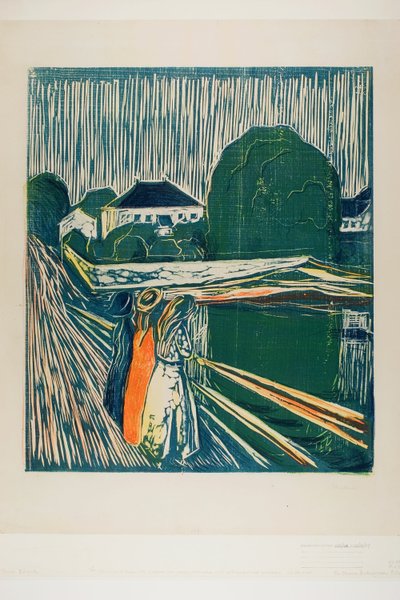 Köprüdeki Kızlar by Edvard Munch