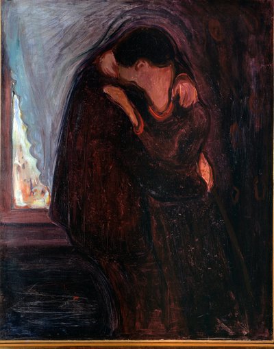 Öpücük by Edvard Munch