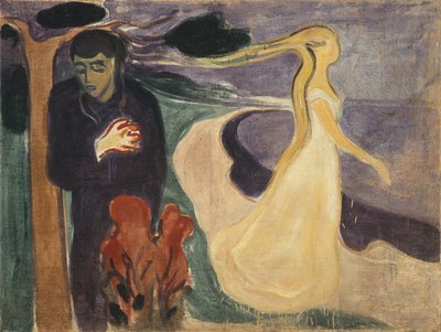 Ayrılık by Edvard Munch