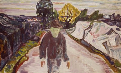 Cinayet by Edvard Munch