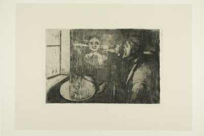 Yüz yüze by Edvard Munch