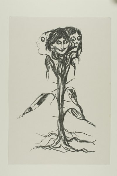 Vinyet: Amaryllis by Edvard Munch
