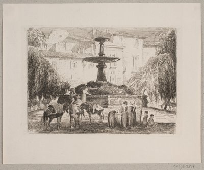 Torv ve Sulmona by Edvard Petersen