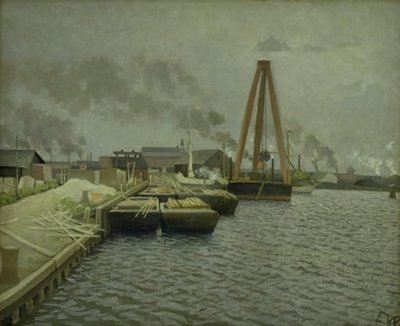 Refshaleøen. Kopenhag Limanı by Edvard Weie