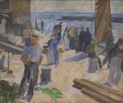 Posta Teknesi Geliyor, Christiansø by Edvard Weie