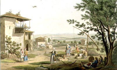 Larissa, Frederick Christian Lewis (1779-1856) pub tarafından oyulmuş 