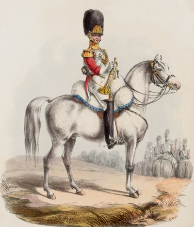1. Can Muhafızları, Trompetçi by Edward (after) Hull