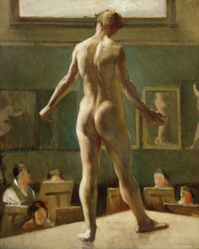 Erkek Figürü Ayakta by Edward Alexander Wadsworth
