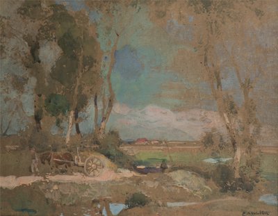 Fens Kapıları, Suffolk by Edward Arthur Walton