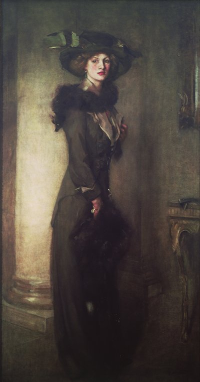 Kunduz Şapkası, c.1912 by Edward Arthur Walton