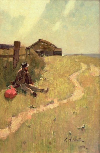 Yolcu, 1881 by Edward Arthur Walton