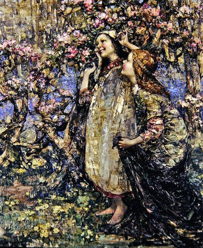 Bahar Zamanı by Edward Atkinson Hornel