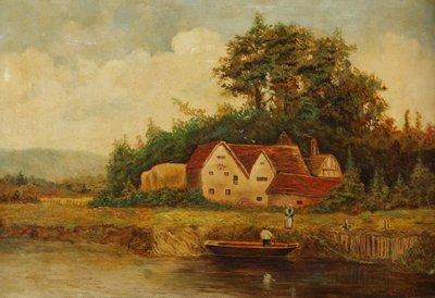 Bir Worcestershire Değirmeni, 1897 by Edward Austin