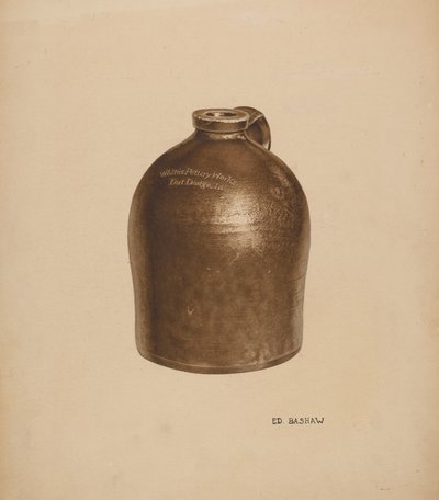 Çömlek Sütü Sürahisi by Edward Bashaw