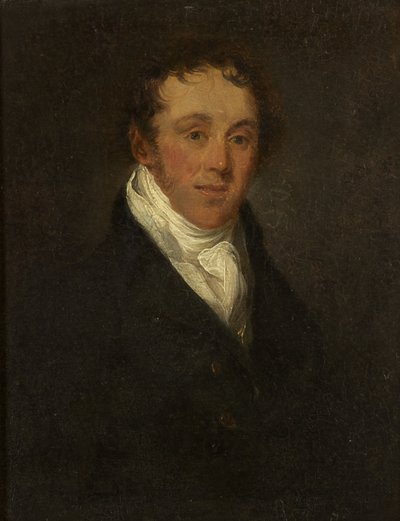 Sir Charles A. Elton (panelde yağ) by Edward Bird