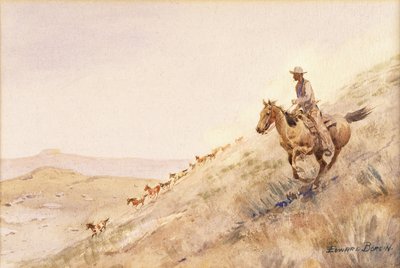 Atları Yuvarlamak by Edward Borein