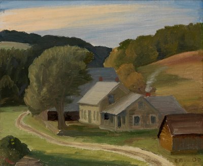 Manzara, yaklaşık. 1934. by Edward Bruce