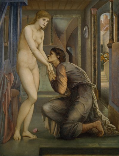 Pygmalion ve İmge - Ruh Erişiyor by Edward Burne Jones