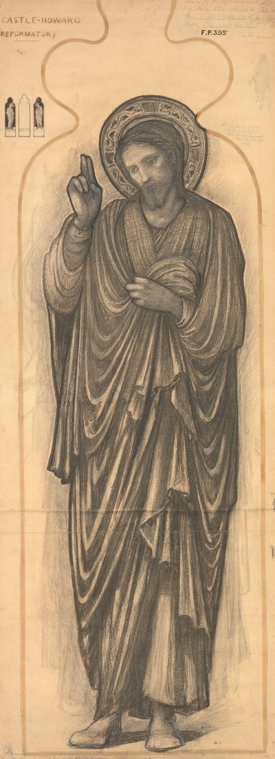 dünyanın kurtarıcısı by Edward Burne Jones