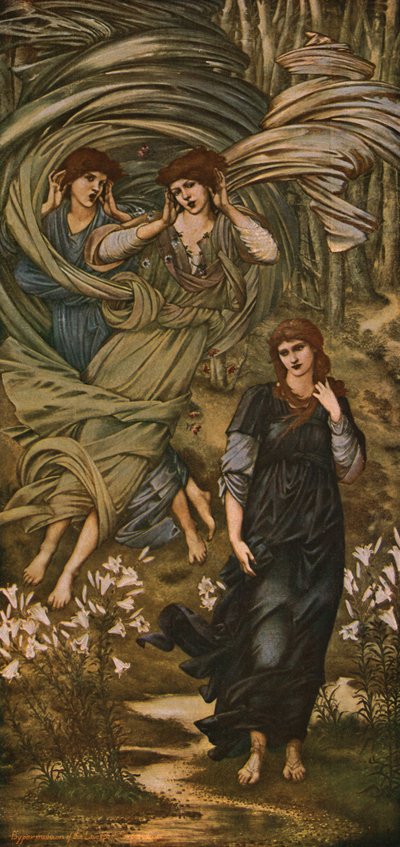 Sponsa De Libano, 1891, c1930. by Edward Burne Jones