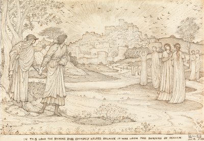 Beulah Ülkesi by Edward Burne Jones