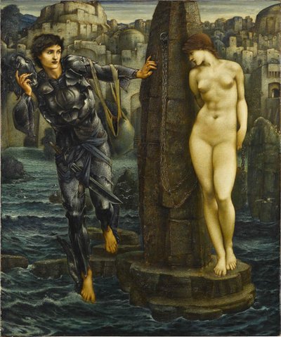 Doom Kayası, 1885-1888. by Edward Burne Jones