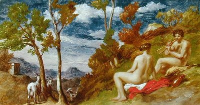 Kırsal Bir İdil by Edward Calvert