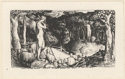 İdeal Kırsal Yaşam by Edward Calvert