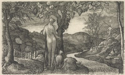 Gelin, 1828 (çizgi gravürü) by Edward Calvert