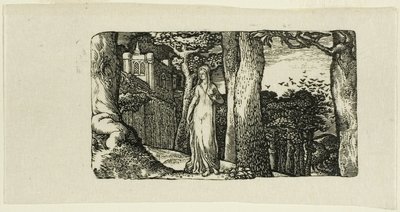 Leydi ve Kaleler by Edward Calvert
