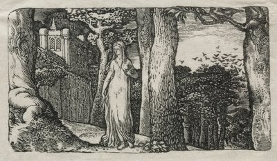Leydi ve Kaleler, 1829. by Edward Calvert