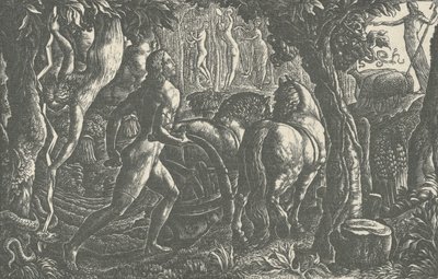 Plowman, 1827. by Edward Calvert