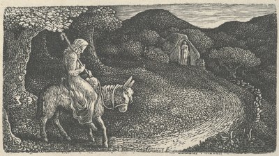 Eve Dönüş, 1830. by Edward Calvert