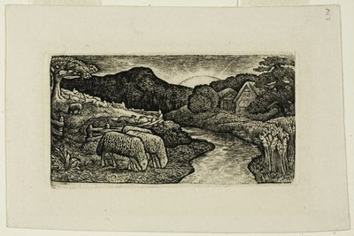 Bu Çayırın Koyunları by Edward Calvert