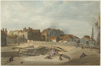 Bathurst Havzası (kağıt üzerine kalem ve sulu boya) by Edward Cashin