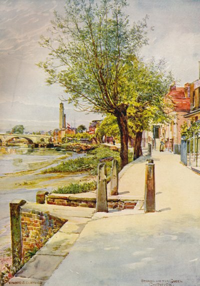 'Yeşil Chiswick'teki Strand', 1905, c1915 by Edward Charles Clifford