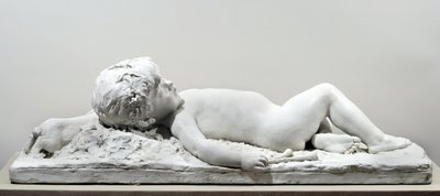 Uyuyan Faun (alçı) by Edward Clark Potter