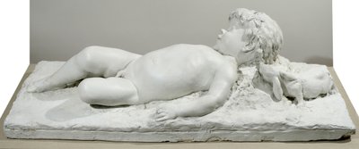 Uyuyan Faun (alçı) by Edward Clark Potter