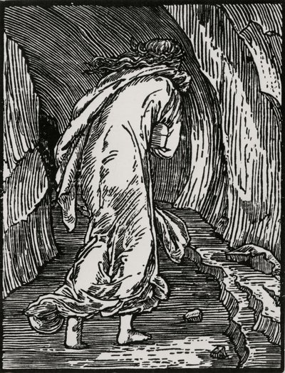 cehenneme gitmek by Edward Coley (after) Burne Jones