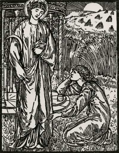 Ruh ve Ceres by Edward Coley (after) Burne Jones