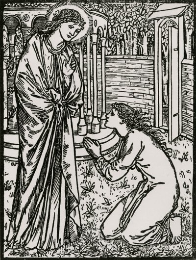 Ruh ve Juno by Edward Coley (after) Burne Jones