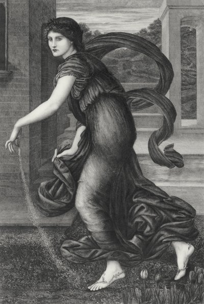 Bahar by Edward Coley (after) Burne Jones