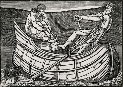 Yükselen kafa by Edward Coley (after) Burne Jones