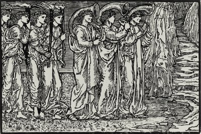 Tepeye Geçiş by Edward Coley (after) Burne Jones