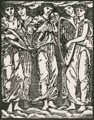 başlıksız by Edward Coley (after) Burne Jones
